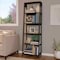 Hastings Home Freestanding Ladder Bookcase, Black 700157EKD - alternate 1